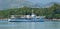 The Elaphite Island ferry docking at Donje Celo on the Island of Kolocep.