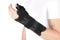 Elastic Wrist Bandage. Orthopedic medical Fitness Hand Bandage.