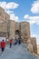 Elazig  Turkey-September 18 2020: Tourists visit Harput citadel