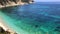 Elba island panoramic view of emerald bay and beautiful scenic beach, Livorno, Italy.
