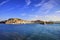 Elba island, Portoferraio village harbor and skyline. Tuscany, I