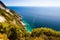 Elba island west coast sea in summer, Italy