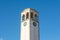 Elbasan, Albania - September 21, 2021: Close-up of Clock Tower in Elbasan