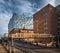 The Elbe Philharmonic Hall or Elbphilharmonie, concert hall in t