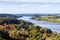 Elbe River view from Drawehn ridge