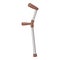 Elbow crutch icon, cartoon style