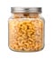 Elbow Macaroni Pasta in a Glass Jar