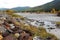 Elbow river valley in autumn