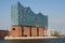 The Elbphilharmonie building in the port of Hamburg