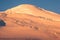 Elbrus Mountain west summit glacier Landscape