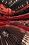 Eldborg concert hall interior, Harpa, Reykjavik, Iceland