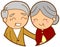 Elderly couple