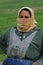 Elderly farmer woman at Apamea, Syria