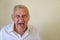 Elderly guy sticking out tongue