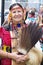 Elderly Pow-wow dancer of the plains tribes of Canada