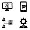 Elearning Glyph Icons