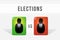 Election, choice between both candidates.