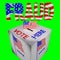 Election fraud 2020 ballot box vote here  on green bg