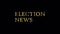 Election News word golden text light motion