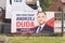 Election poster of the Polish presidential candidate Andrzej Duda