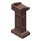 Election tribune icon isometric vector. Public speech stage pulpit