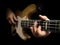 Electric bass guitar