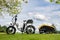 Electric Bicycle and Cargo Trailer