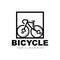 Electric Bicycle Logo, Vehicle Design, Sport Bike Vector, Bike Template Icon Illustration