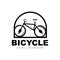 Electric Bicycle Logo, Vehicle Design, Sport Bike Vector, Bike Template Icon Illustration