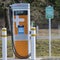 Electric car fast charging point