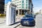 Electric car recharging battery, Barcelona