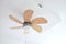 Electric ceiling fan with lamp