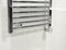 Electric Chrome Towel Rails with Thermostat. Electric Towel Rails & Bathroom Radiator in Modern Luxury Bathroom