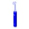 Electric cleaning toothbrush icon, isometric style