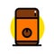 Electric coffee grinder icon