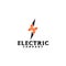 Electric company logo design vector template