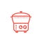 Electric cooker icon, steamer, multi cooker