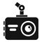 Electric digital recorder icon, simple style