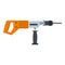 Electric drill, perforator icon