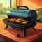 electric grill