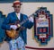 Electric Guitar Player entertains Guests at Disney`s California Adventure