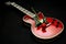 Electric Guitar with Rose