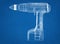 Electric Hand Drill Architect Blueprint