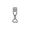 Electric hand mixer line icon