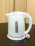 Electric kettle placed