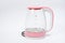 Electric kettle plastic with a glass flask for boiling water