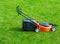 Electric lawn mower for lawn care