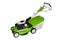 Electric lawn mower - machine to cut a grass surface to an even height