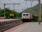 Electric Loco of Deccan express at Neral Junction Station in Westurnghats