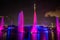 Electric Ocean is seasonal firework show on seven seas lagoon featuring fireworks, dancing fountains, and mist screensa at Seaworl